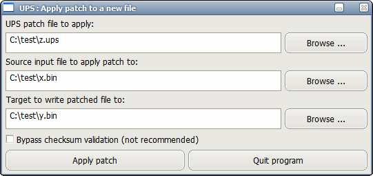 ups patcher