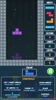Super Tetris, juego online gratis HTML5