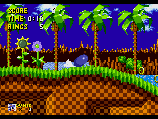 sonic 1 spin dash
