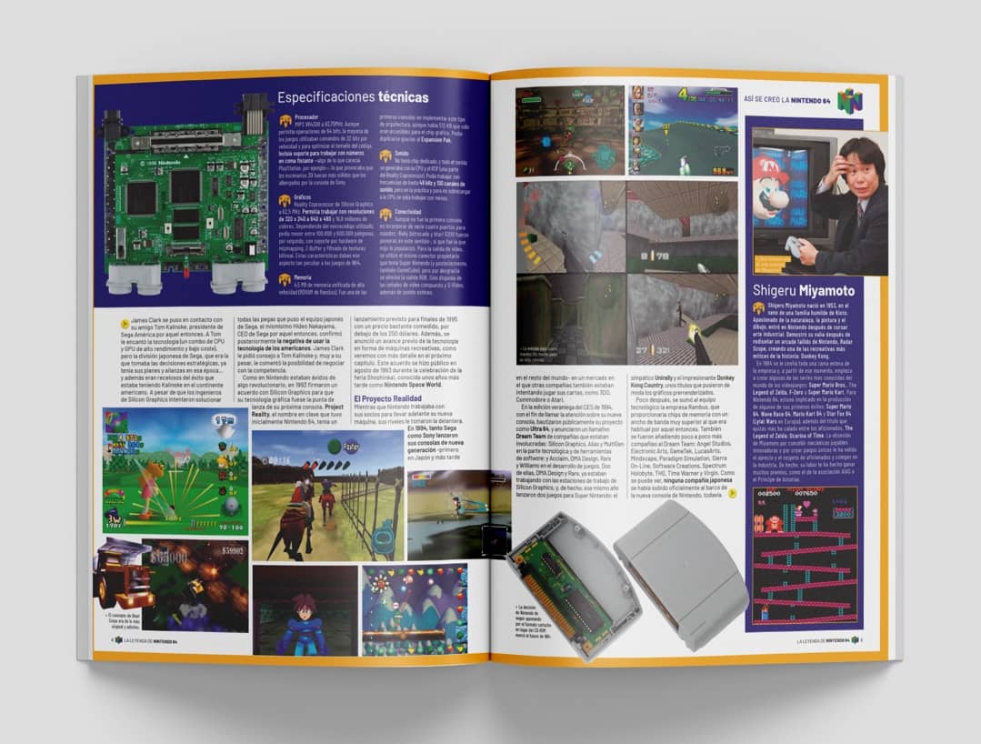 imagen ilustracion del libro leyenda de nintendo 64