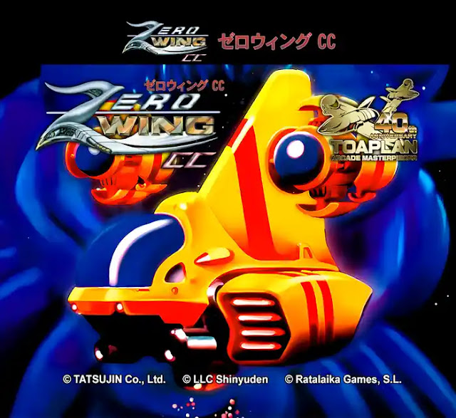 zero wing toaplan 40 aniversario