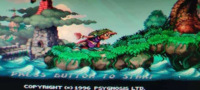 lomax pc con efecto shaderglass