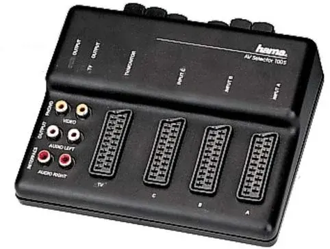 Hama AV 100 selector euroconector RGB