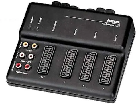 Hama AV 100 selector euroconector RGB