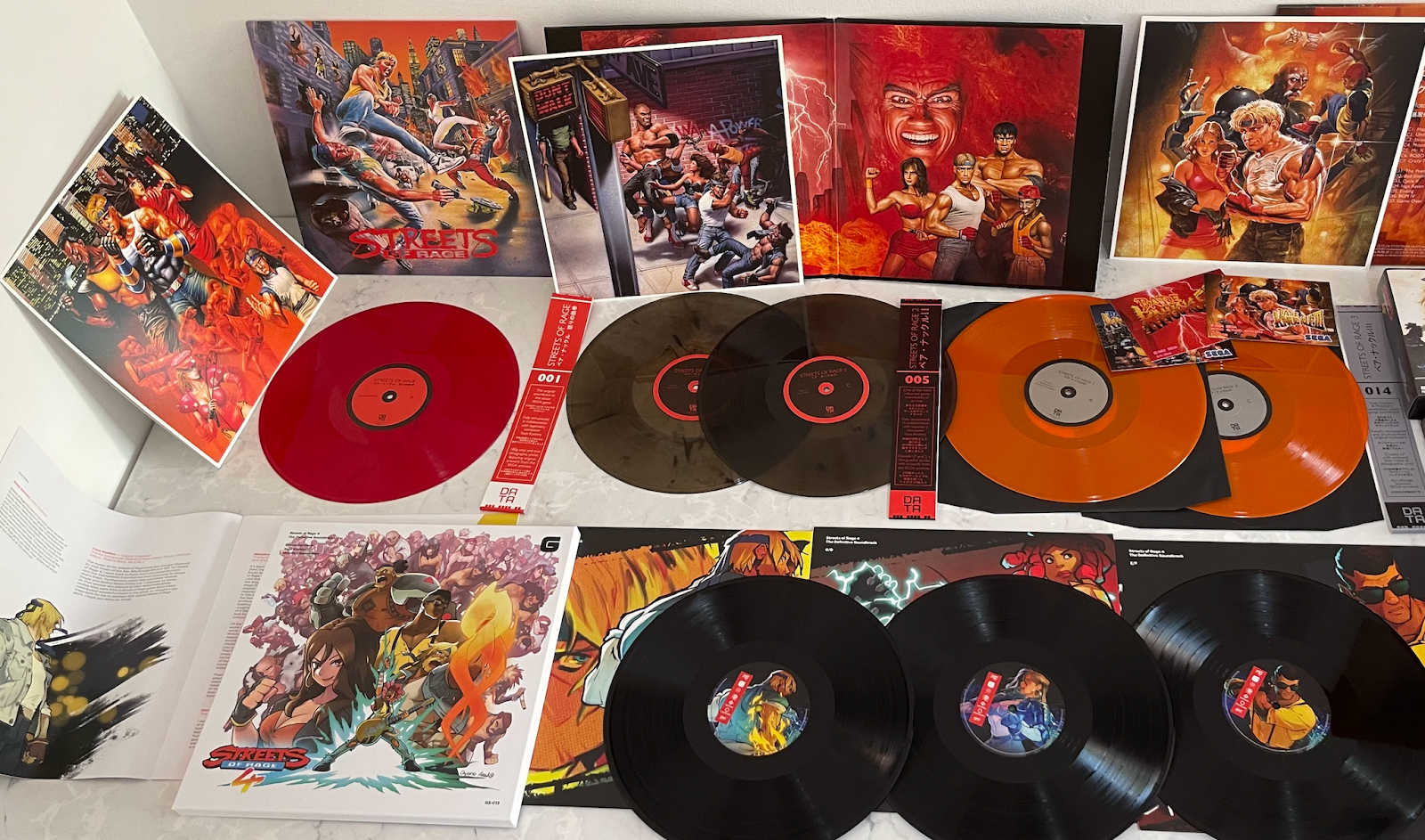 Streets of Rage OST en vinilo
