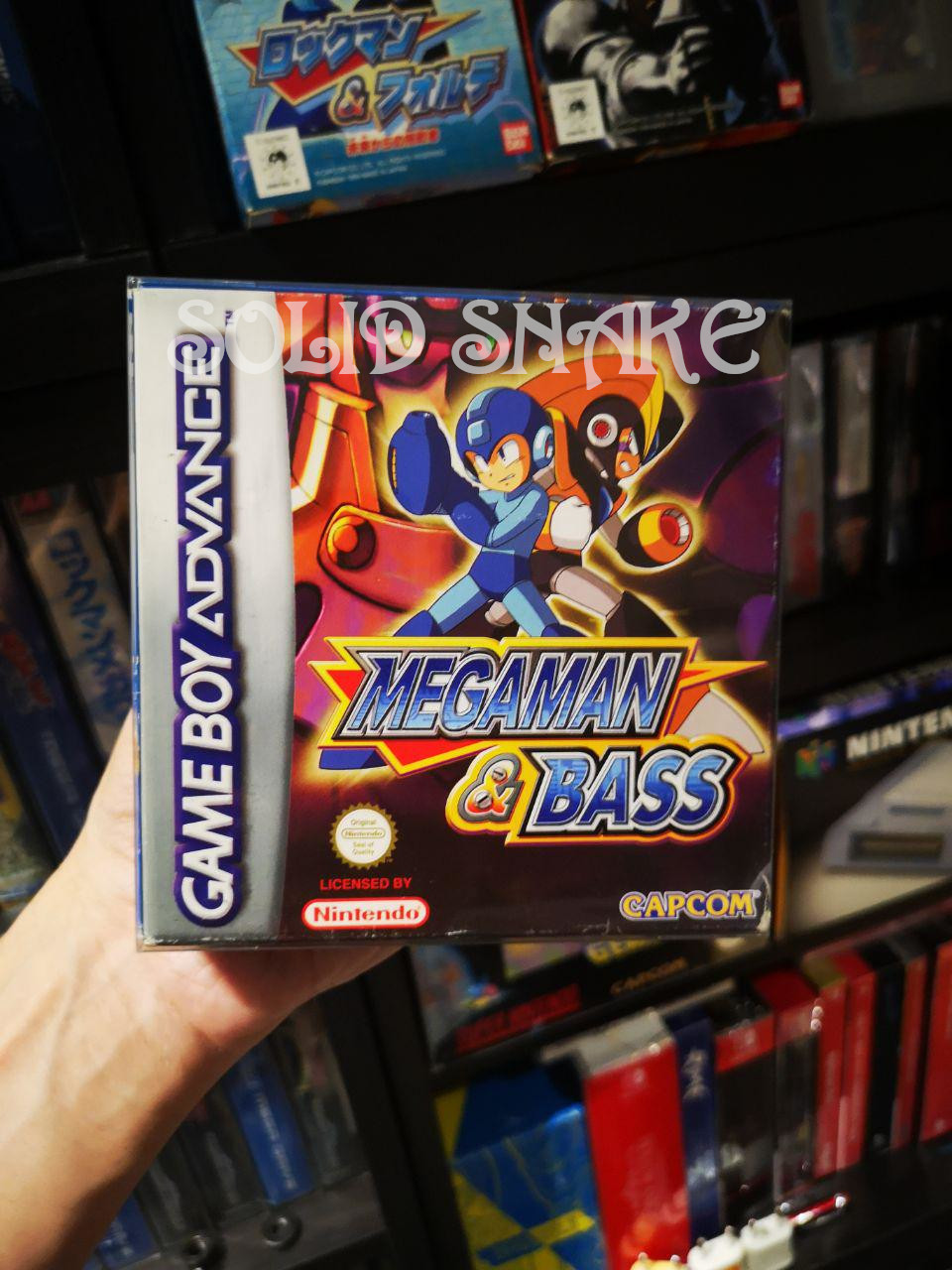 megaman & bass gba