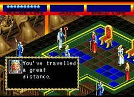 imagen del light crusader para la megadrive programado por treasure