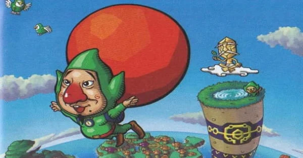 Portada del juego Freshly-Picked Tingle's Rosy Rupeeland para Nintendo DS