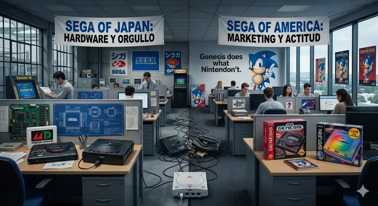 Sega of America vs Sega of Japan: la guerra interna que hundió a un gigante