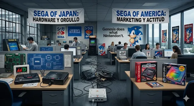 Sega of America vs Sega of Japan: la guerra interna que hundió a un gigante