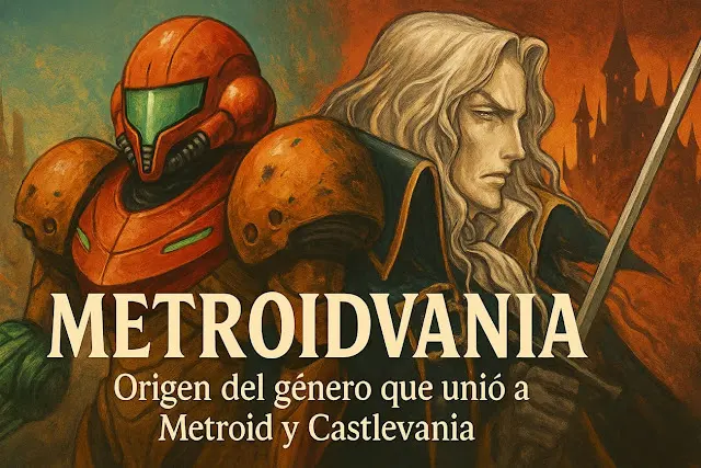 Origen del género Metroidvania con Metroid y Castlevania