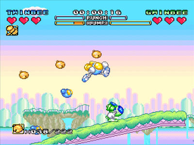 pop'n twinbee adventure para super nintendo