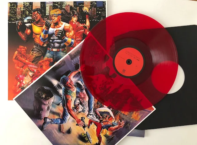 musica vinilo streets of rage sega
