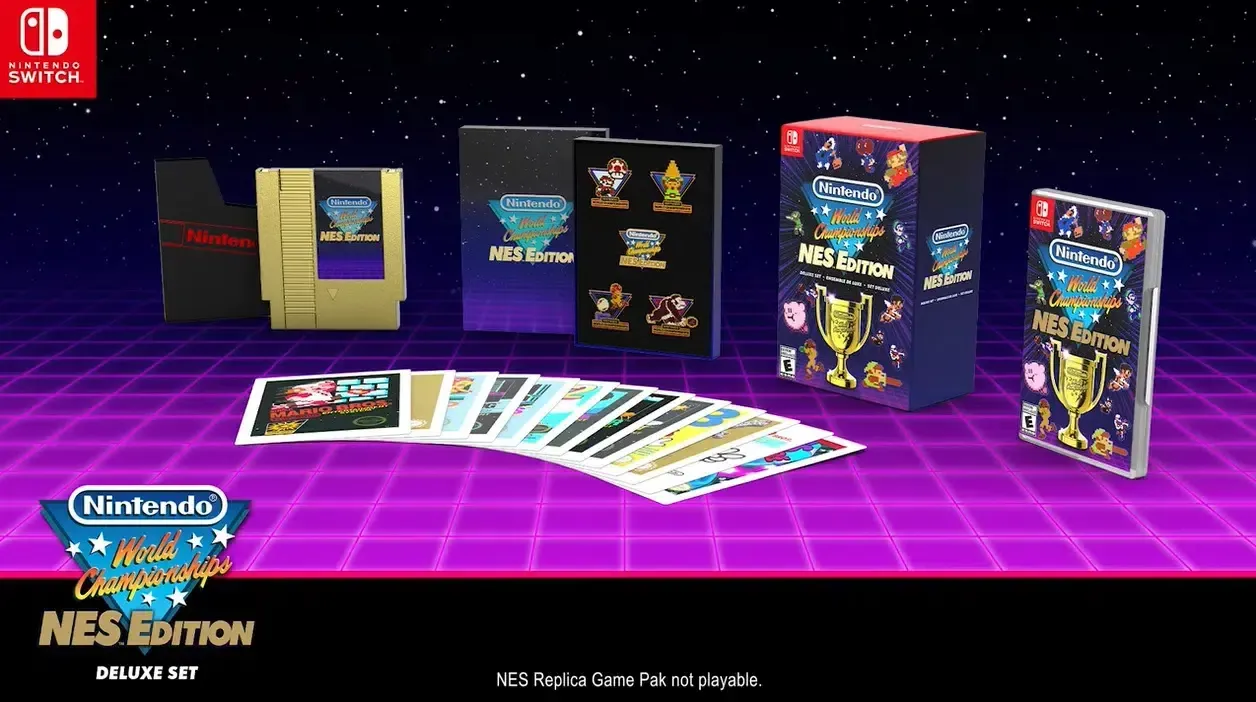 edicion coleccionista nintendo world championships nintendo switch