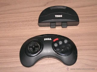 mando inalambrico sega megadrive 6 botones