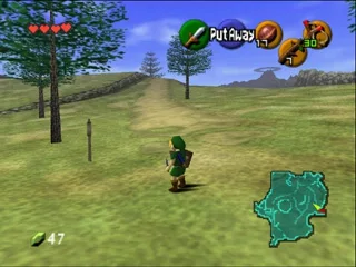 Link en Zelda Ocarina of Time