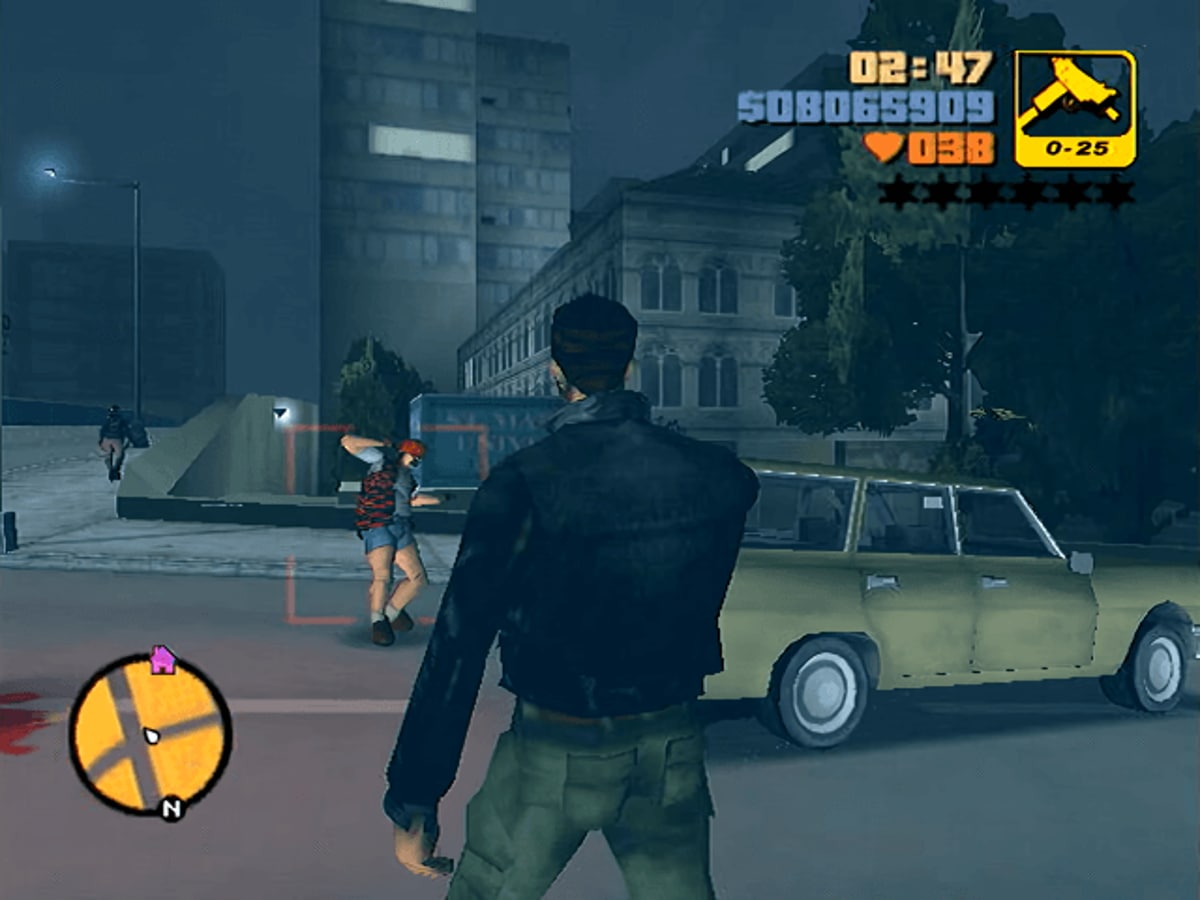 DCA3 port no oficial Grant Theft Auto III para la Sega Dreamcast imagen liberty city