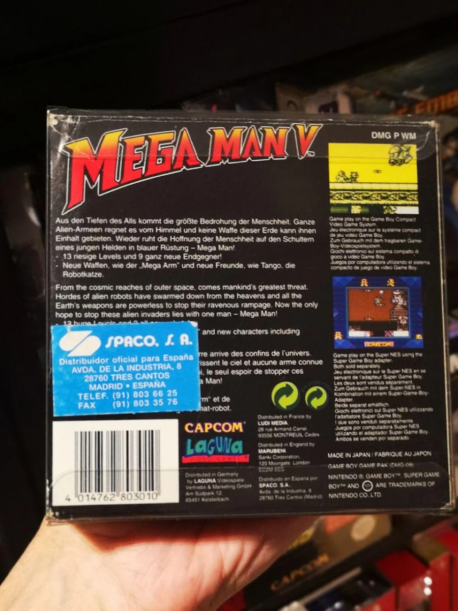 megaman v gameboy
