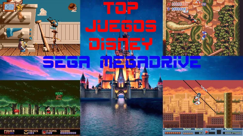juegos de disney para sega megadrive