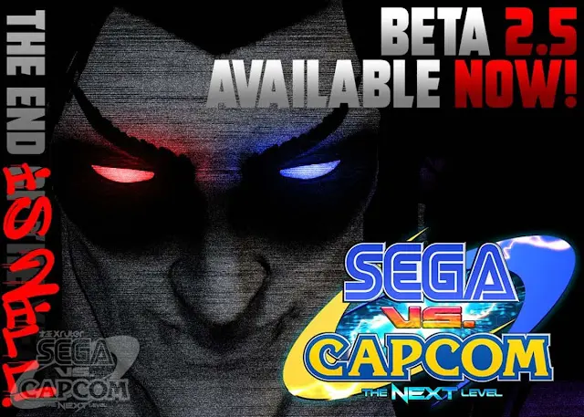 sega vs capcom the next level juego lucha 3d crossover