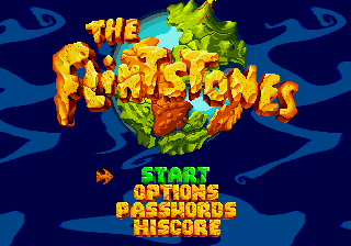 the flinstones ocean megadrive rom prototipo flinstones ocean megadrive