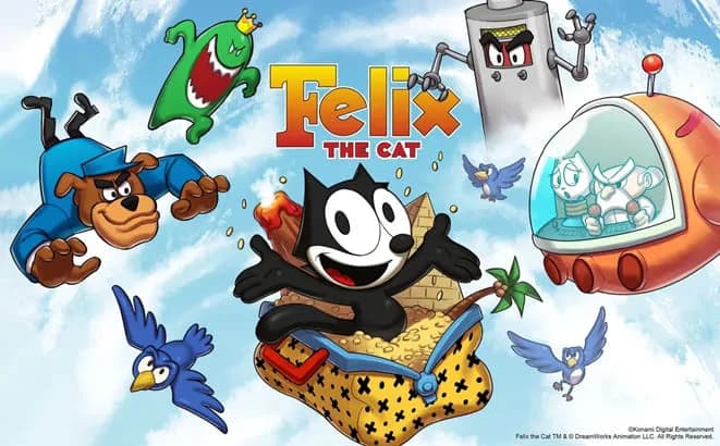 felix the cat bundle digital juegos originales de NES y Game Boy Konami