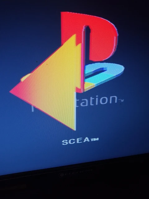 Pantalla de error en PlayStation