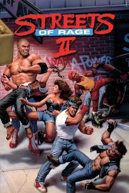 portada del streets of rage 2