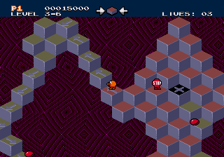 qbert megadrive