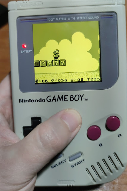 gameboy con pantalla ips v3