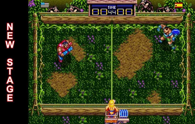 windjammers megadrive rom new stage