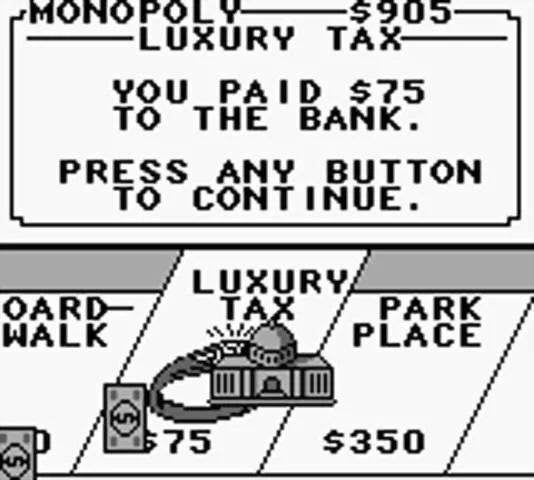 monopoly game boy