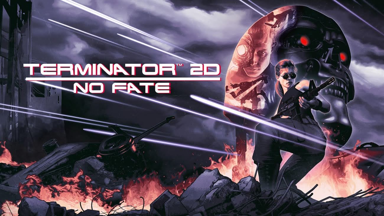 Imagen de lanzamiento de Terminator 2D: NO FATE, un juego arcade en 2D que te permite revivir la acción de Terminator.