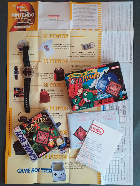 yoshi island reloj regalos club nintendo