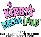 kirby's dream land color