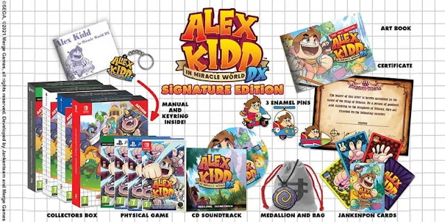 alex kidd signature edition