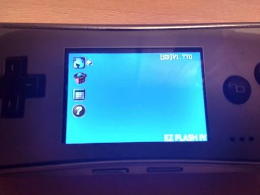 menu ez flash gameboy
