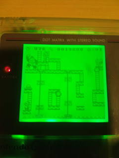 game boy con instalacion chip bivert y retroiluminación