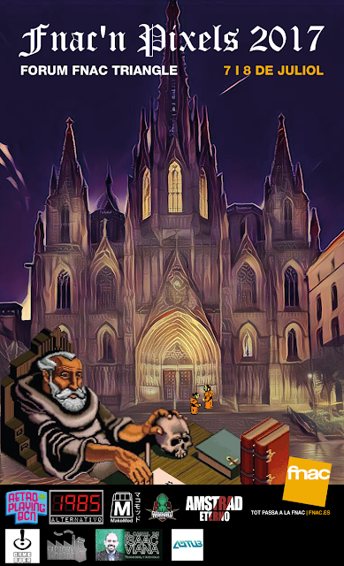 fnac'n pixels 2017 evento retro