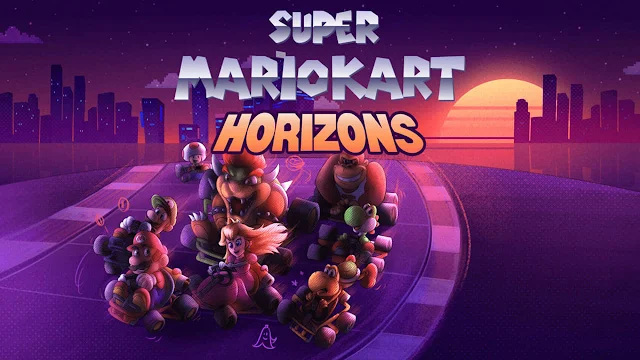 super mario kart horizons lanzamiento romhack snes