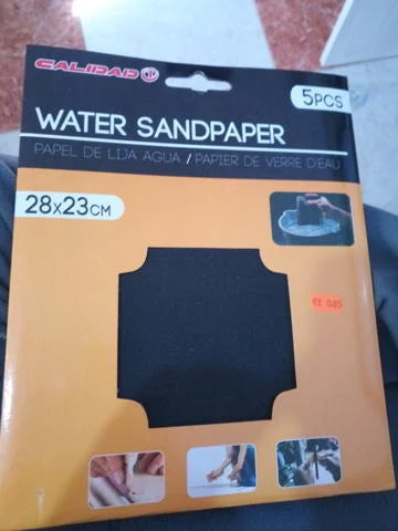 papel de lija