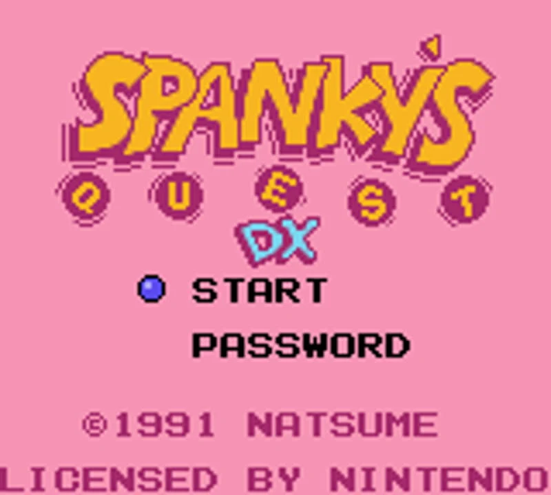 Spanky's Quest DX Game Boy Color spanky's quest DX