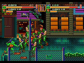 tmnt rage megadrive