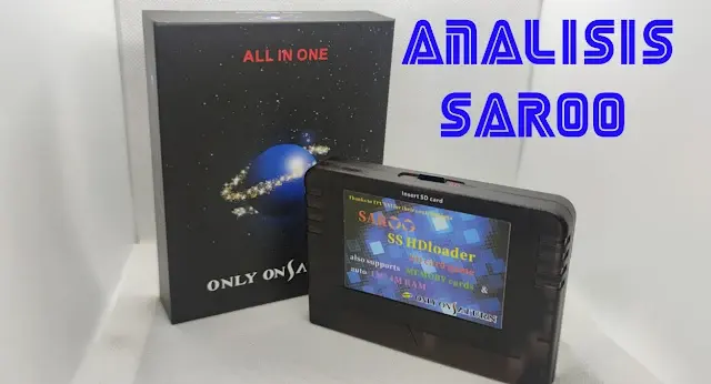 ANALISIS SAROO SEGA SATURN CARTUCHO FLASHCARD ODE