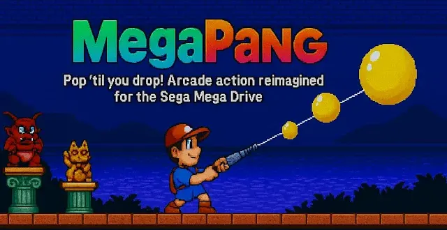 mega pang sega megadrive rom