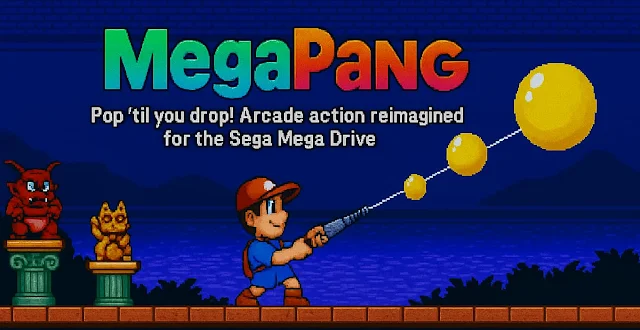 mega pang sega megadrive rom