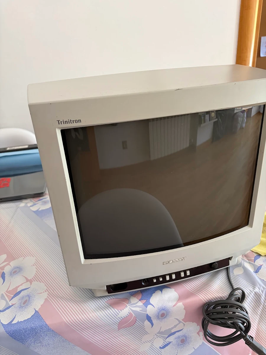 Sony Trinitron antes