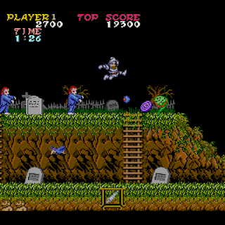 ghost n goblins recreativa 1986 capcom
