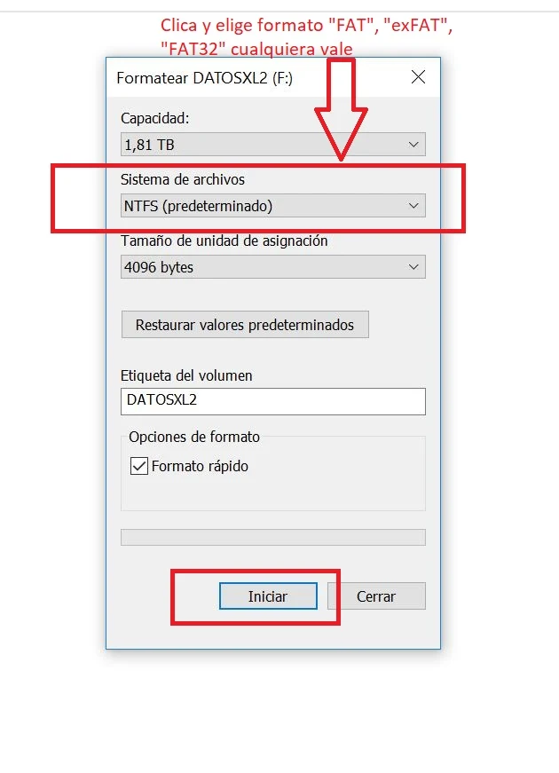formato FAT