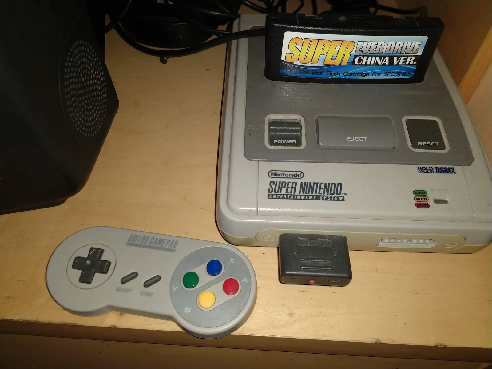 snes con mando 8 bitdo